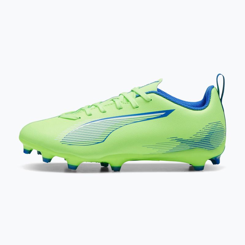 PUMA Ultra 5 Play FG/AG Jr fizzy apple/puma white vaikiški futbolo bateliai 8
