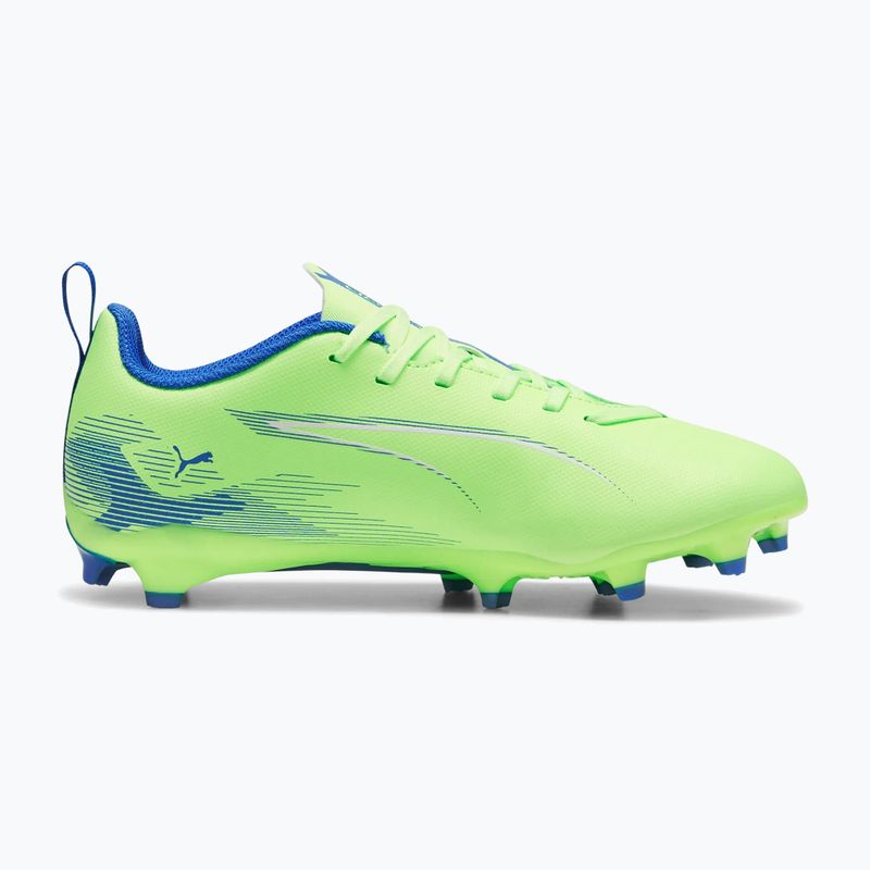PUMA Ultra 5 Play FG/AG Jr fizzy apple/puma white vaikiški futbolo bateliai 9