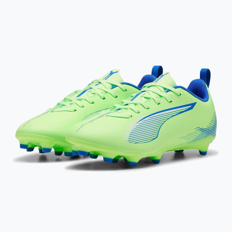 PUMA Ultra 5 Play FG/AG Jr fizzy apple/puma white vaikiški futbolo bateliai 10