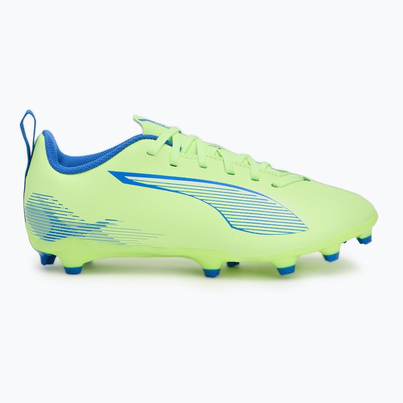 PUMA Ultra 5 Play FG/AG Jr fizzy apple/puma white vaikiški futbolo bateliai 2