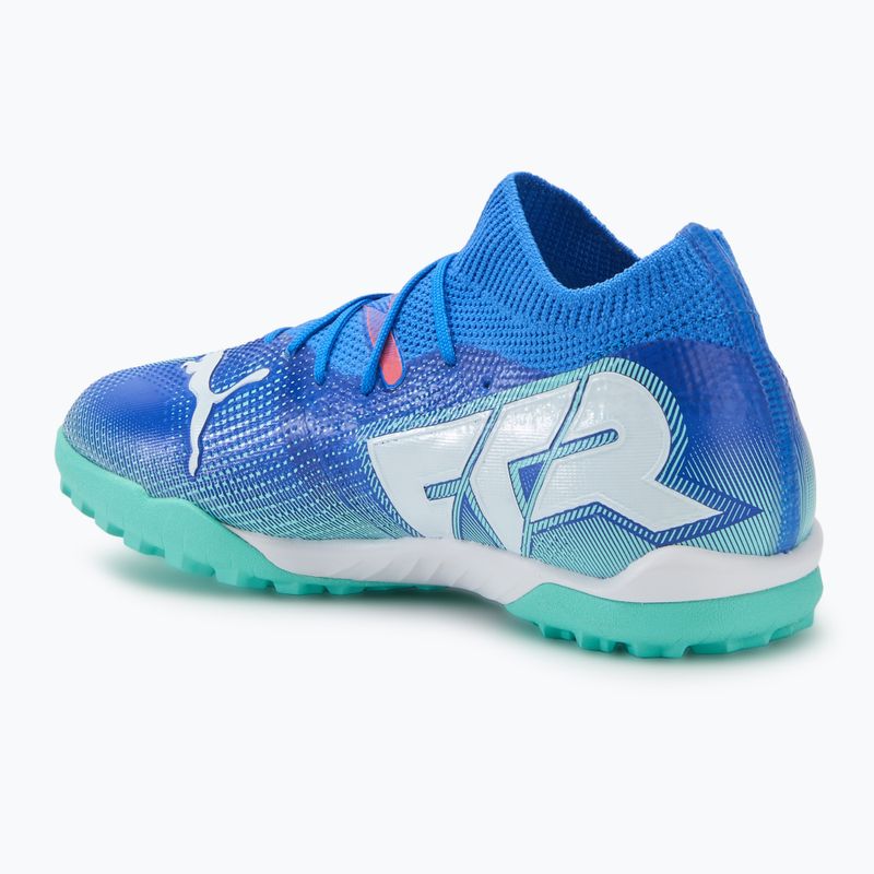 Vaikiški futbolo batai PUMA Future 7 Match TT + Mid Jr bluemazing/puma white/electric peppermint 3