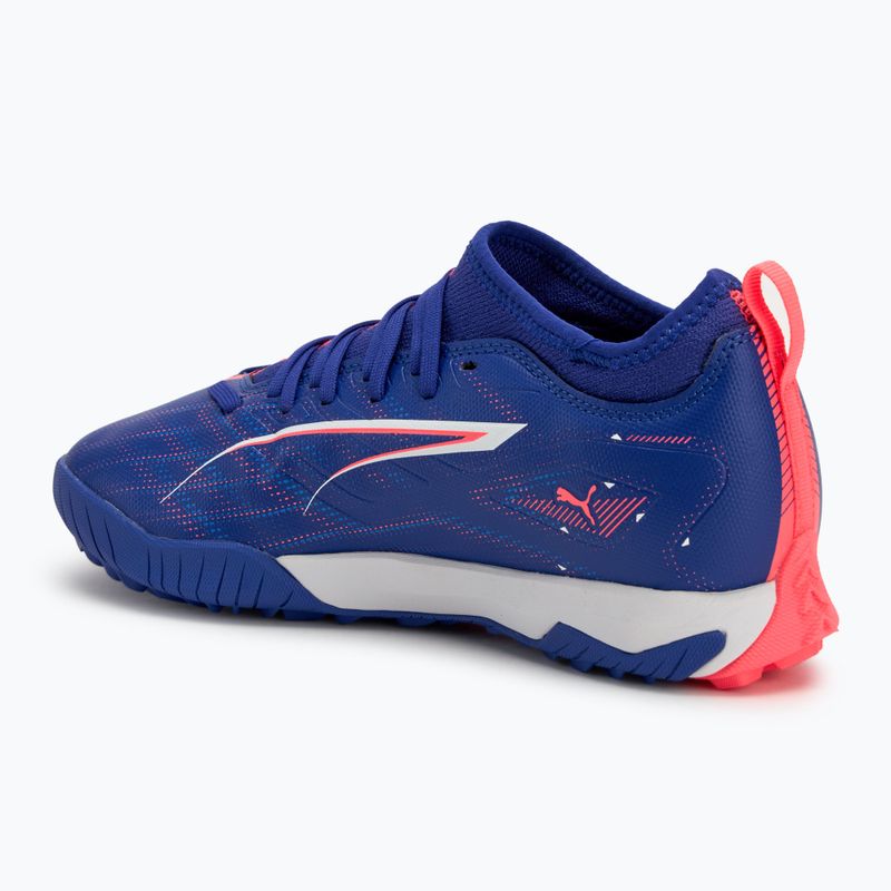 Vaikiški futbolo batai PUMA Ultra 5 Match TT + Mid Jr lapis lazuli/puma white/sunset glow 3