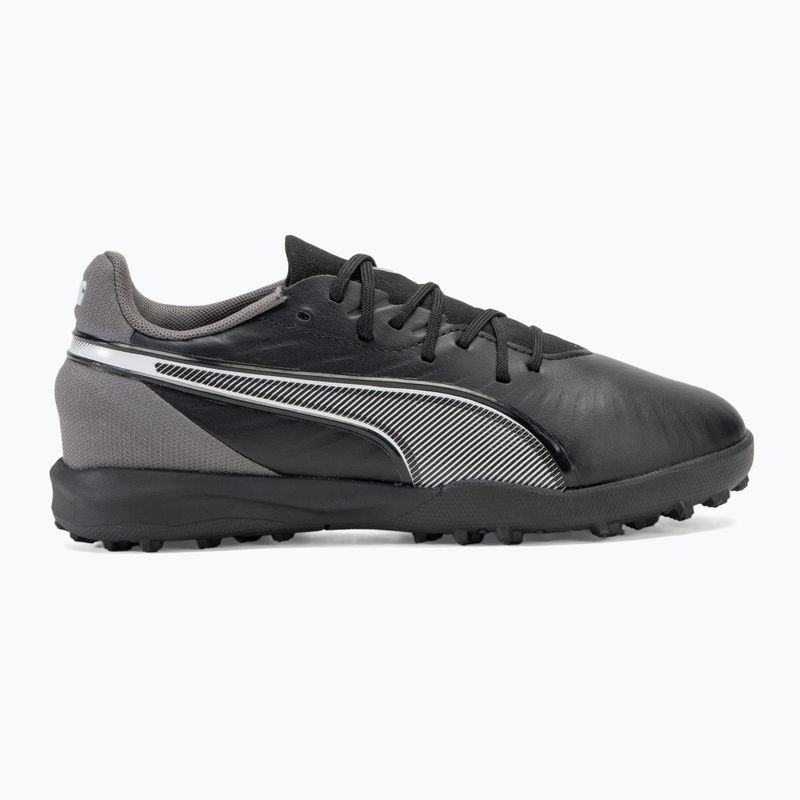 Vaikiški futbolo batai PUMA King Match TT Jr puma black/puma white/cool dark gray 2