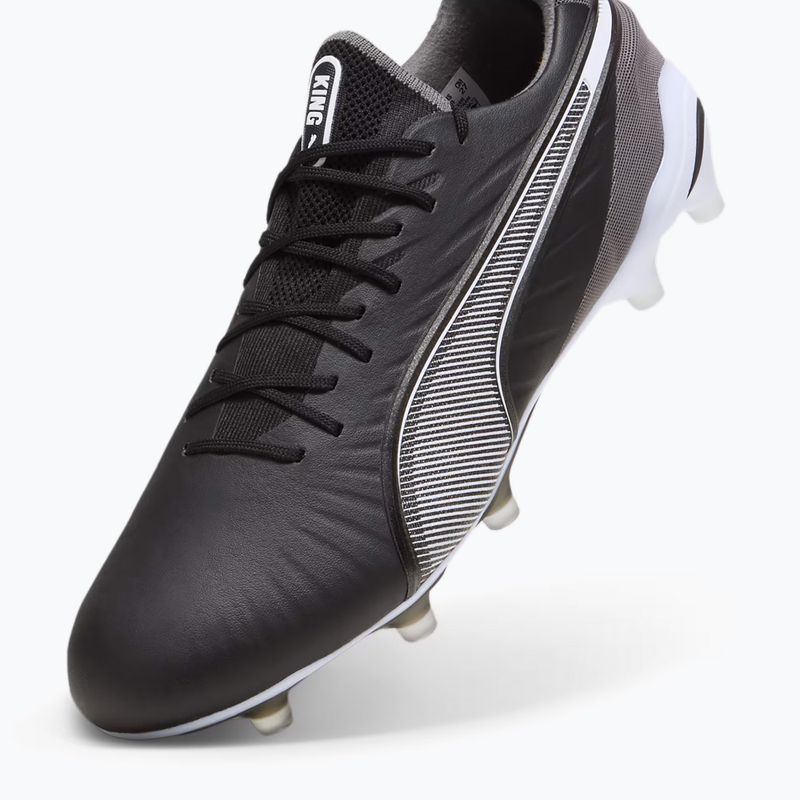 Futbolo batai PUMA King Ultimate FG/AG puma black/puma white/cool dark gray 12