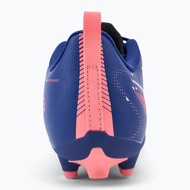 PUMA Ultra 5 Play FG/AG Jr vaikų futbolo bateliai lapis lazuli/puma white/sunset glow 6