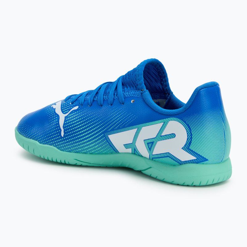 Vaikiški futbolo batai PUMA Future 7 Play It hyperlink blue/mint/puma white 3