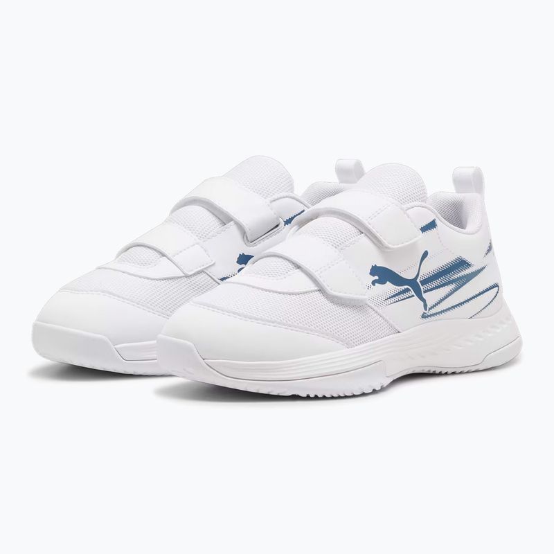 Vaikiški vidaus sportiniai bateliai PUMA Varion II V Jr puma white/blue horizon 8