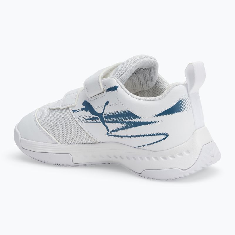 Vaikiški vidaus sportiniai bateliai PUMA Varion II V Jr puma white/blue horizon 3