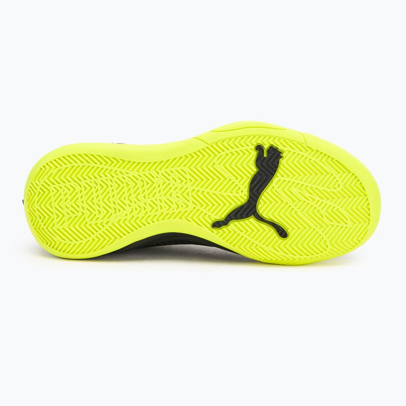 Vyriški krepšinio batai PUMA Court Pro puma black/electric lime 4