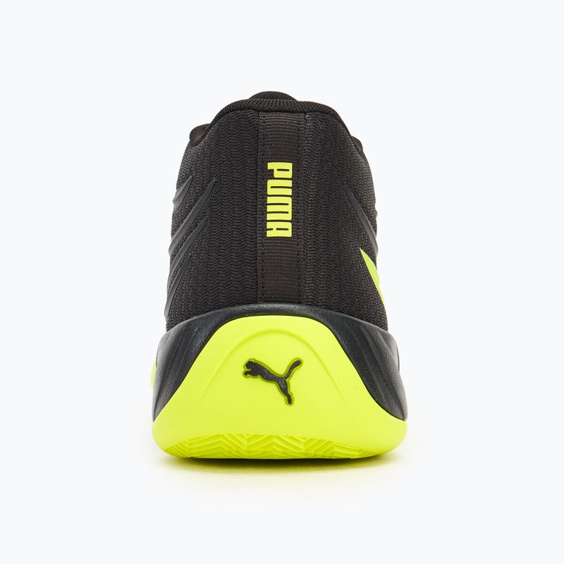 Vyriški krepšinio batai PUMA Court Pro puma black/electric lime 6