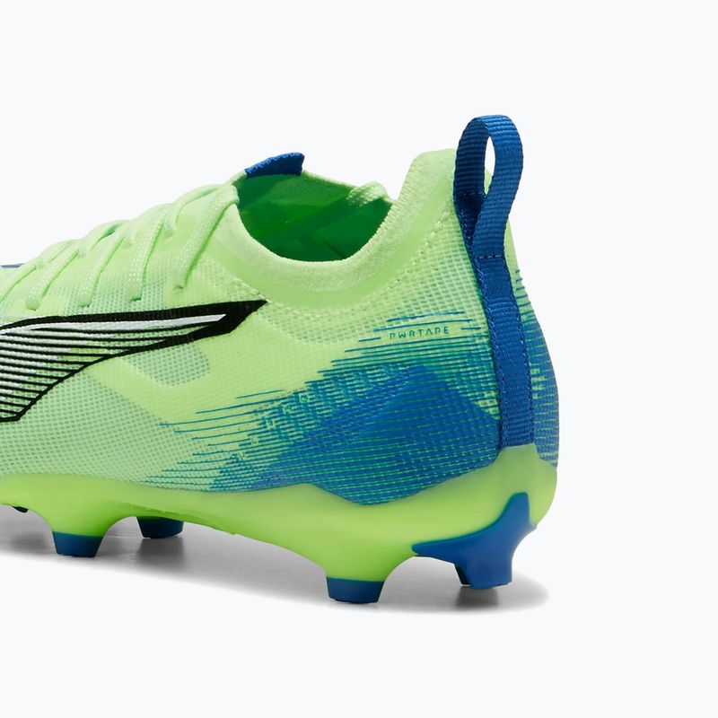 PUMA Ultra 5 Pro FG/AG Jr fizzy apple/puma white vaikiški futbolo bateliai 13