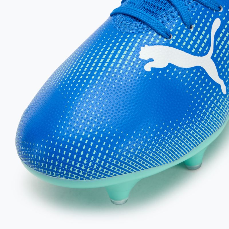 Futbolo batai PUMA Future 7 Play MxSG hyperlink blue/mint/puma white 7