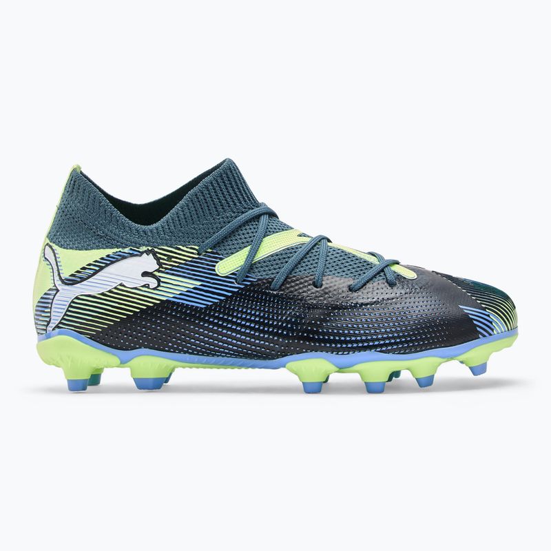 Vaikiški futbolo batai PUMA Future 7 Match FG/AG Jr grey skies/puma white 2