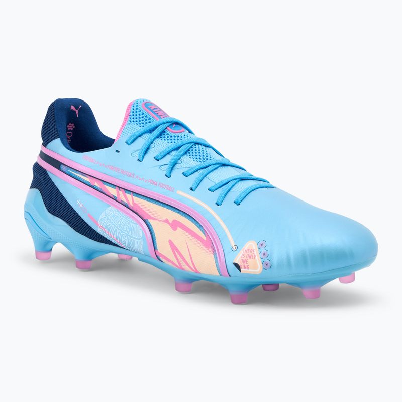 Futbolo batai PUMA King Ultimate Vol. Up FG/AG luminous blue