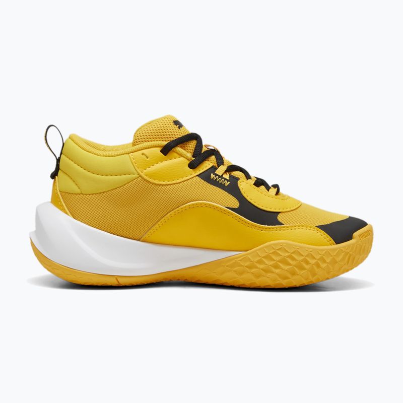 Vaikiški krepšinio batai PUMA Playmaker Pro JR yellow sizzle/puma blackl 10