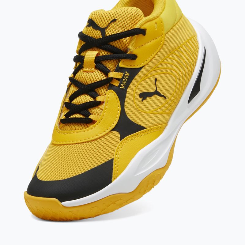 Vaikiški krepšinio batai PUMA Playmaker Pro JR yellow sizzle/puma blackl 12