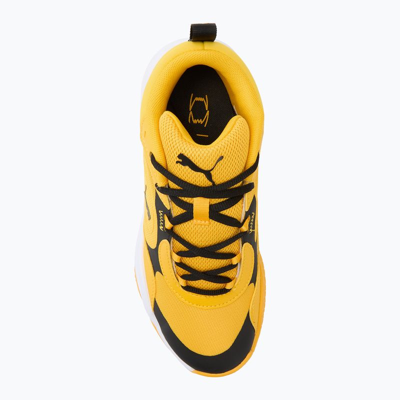 Vaikiški krepšinio batai PUMA Playmaker Pro JR yellow sizzle/puma blackl 5