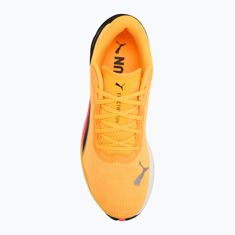 Vyriški bėgimo batai PUMA Electrify Nitro 3 Fade sun stream/sunset glow/puma white 5