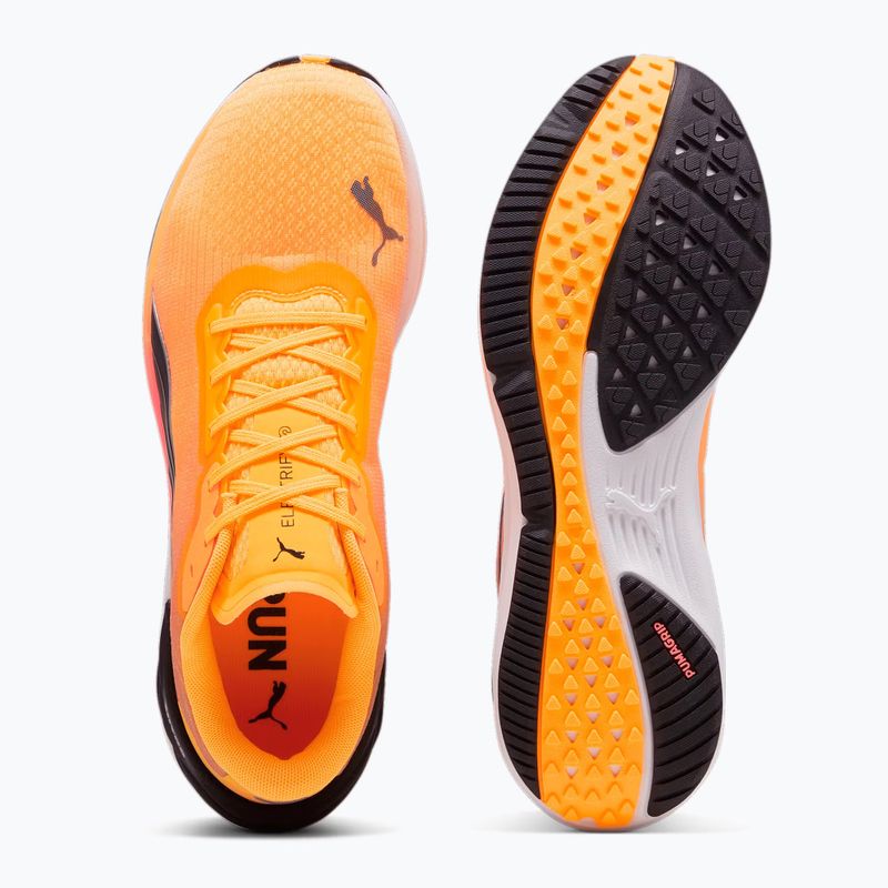 Vyriški bėgimo batai PUMA Electrify Nitro 3 Fade sun stream/sunset glow/puma white 11