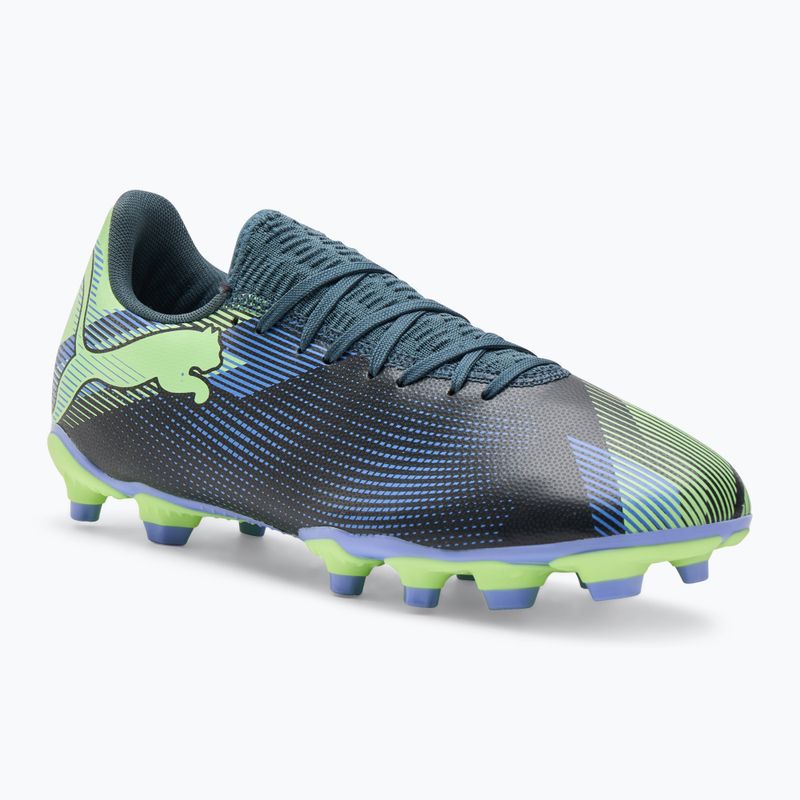 Futbolo batai PUMA Future 7 Play FG/AG grey skies/elektro purple