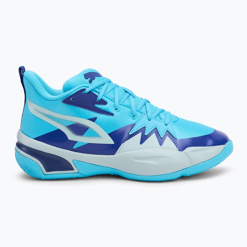 Krepšinio batai PUMA Genetics purple glimmer/bright aqua/strong gray/white 2