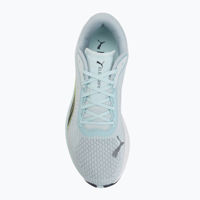 Moteriški bėgimo batai PUMA Electrify Nitro 3 nitro blue/fizzy apple 5