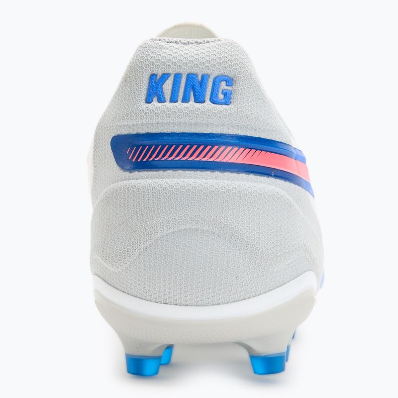 Futbolo batai PUMA King Match FG/AG puma white/bluemazing/flat light grey/sunset glow 6