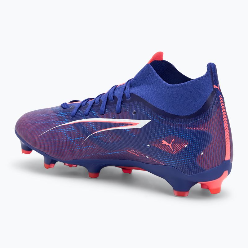 PUMA Ultra 5 Match+ FG/AG lapis lazuli/puma white/sunset gloe futbolo bateliai 3