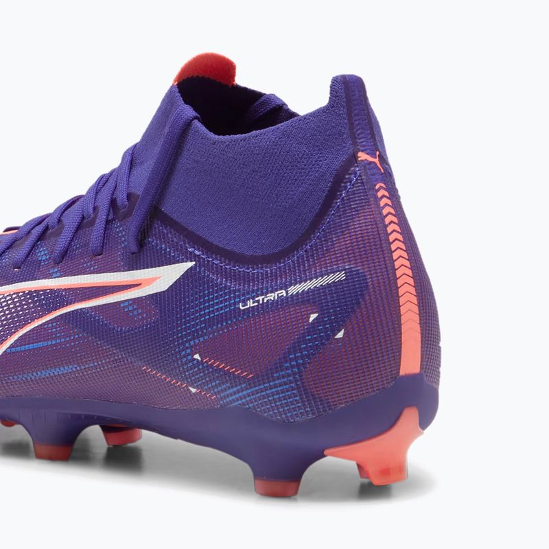 PUMA Ultra 5 Match+ FG/AG lapis lazuli/puma white/sunset gloe futbolo bateliai 8