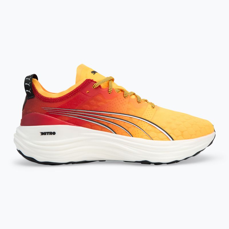 Vyriški bėgimo batai PUMA ForeverRun Nitro Fade sun stream/sunset glow/puma white 2