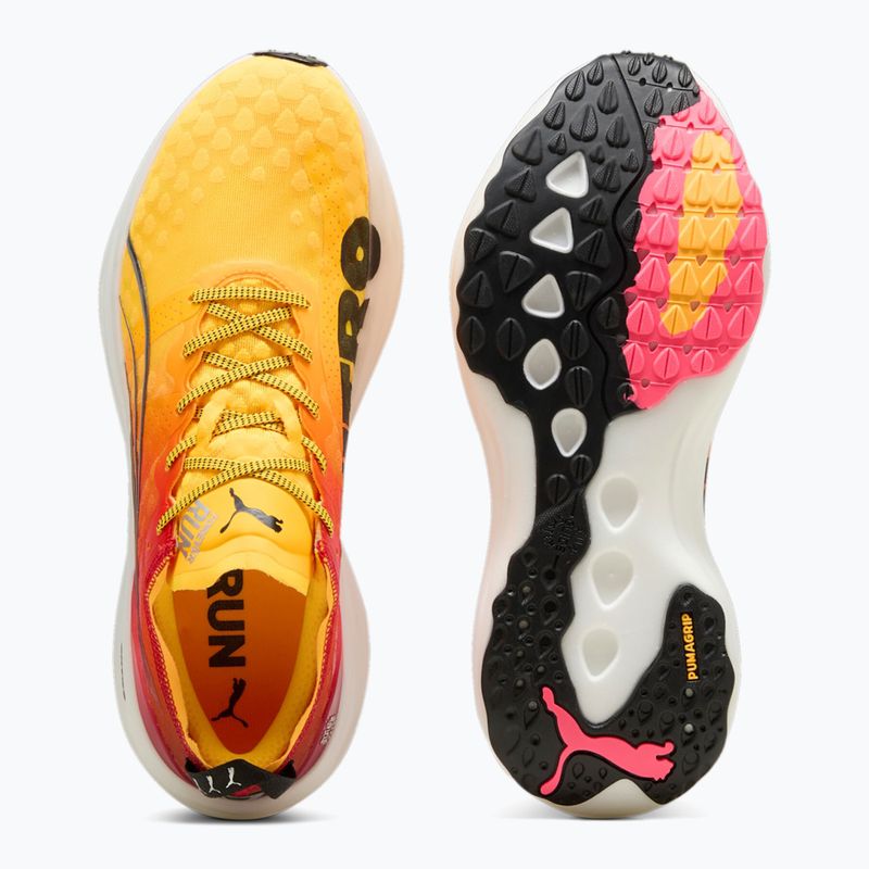 Vyriški bėgimo batai PUMA ForeverRun Nitro Fade sun stream/sunset glow/puma white 11