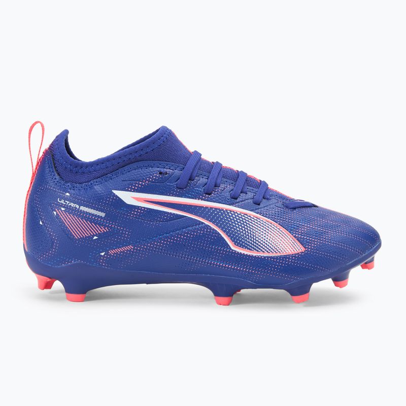 Vaikiški futbolo batai PUMA Ultra 5 Match FG/AG Jr lapis lazuli/puma white/sunset glow 2