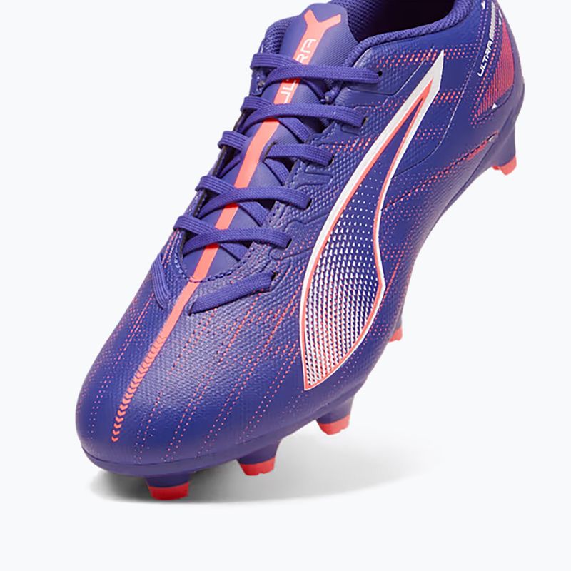 PUMA Ultra 5 Play FG/AG lapis lazuli/puma white/sunset gloe futbolo bateliai 12