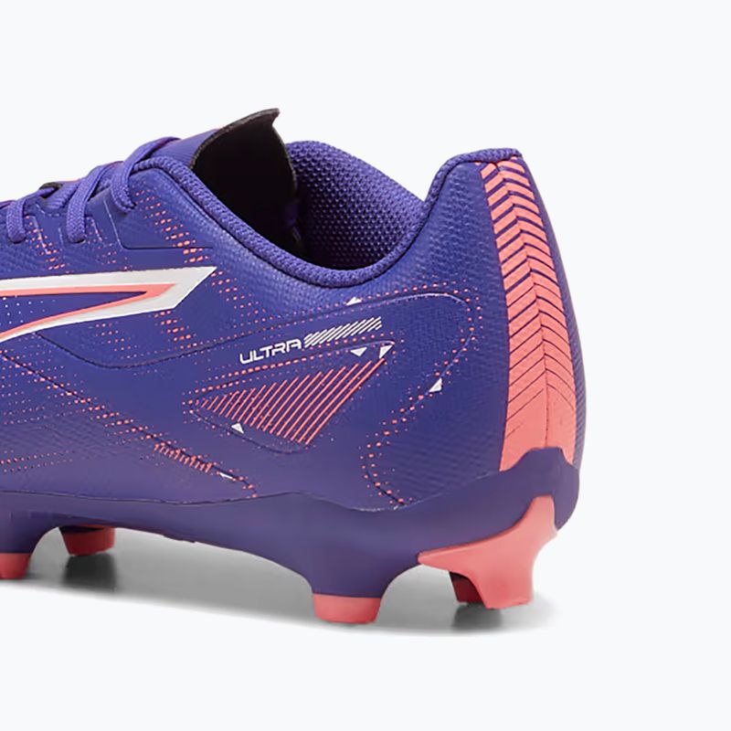 PUMA Ultra 5 Play FG/AG lapis lazuli/puma white/sunset gloe futbolo bateliai 13