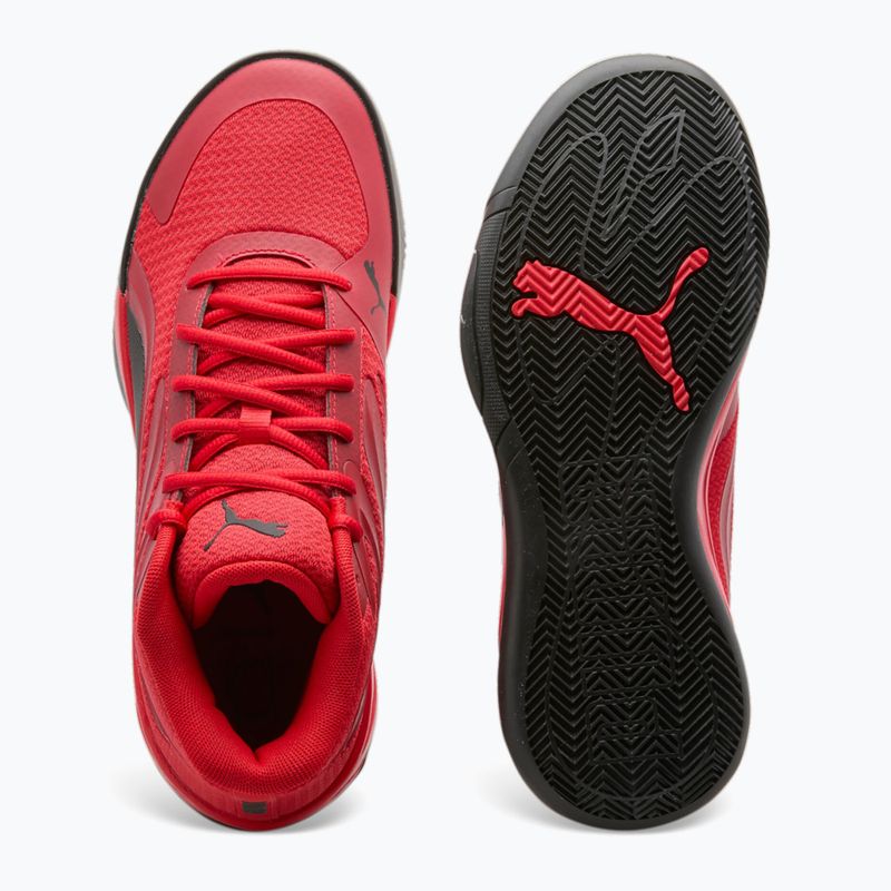 Vyriški krepšinio batai PUMA Court Pro for all time red/puma black 4