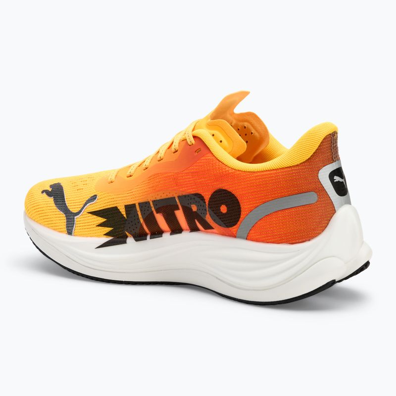 Vyriški bėgimo bateliai PUMA Velocity Nitro 3 Fade sun stream/sunset glow/white 3