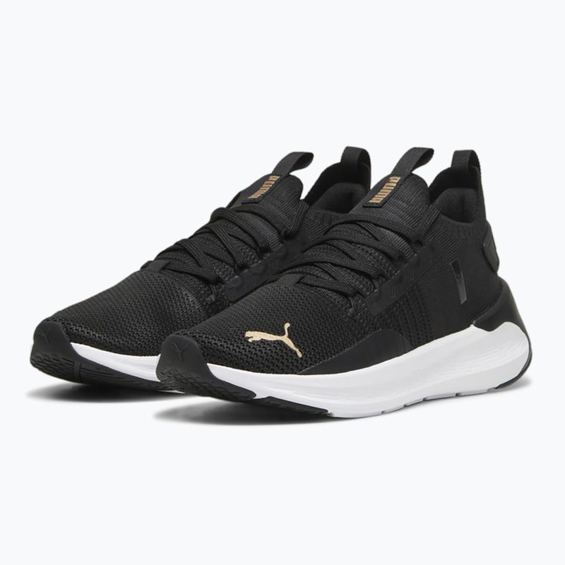 Moteriški bėgimo batai PUMA Softride Symmetry Fuzion puma black/puma gold