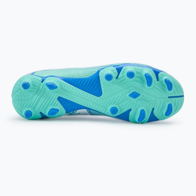 Vaikiški futbolo batai PUMA Future 7 Play FG/AG Jr hyperlink blue/mint/puma white 4