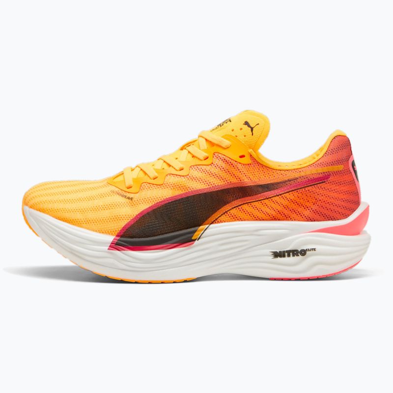 Vyriški bėgimo batai PUMA Deviate Nitro Elite 3 fire sun stream/sunset glow 3