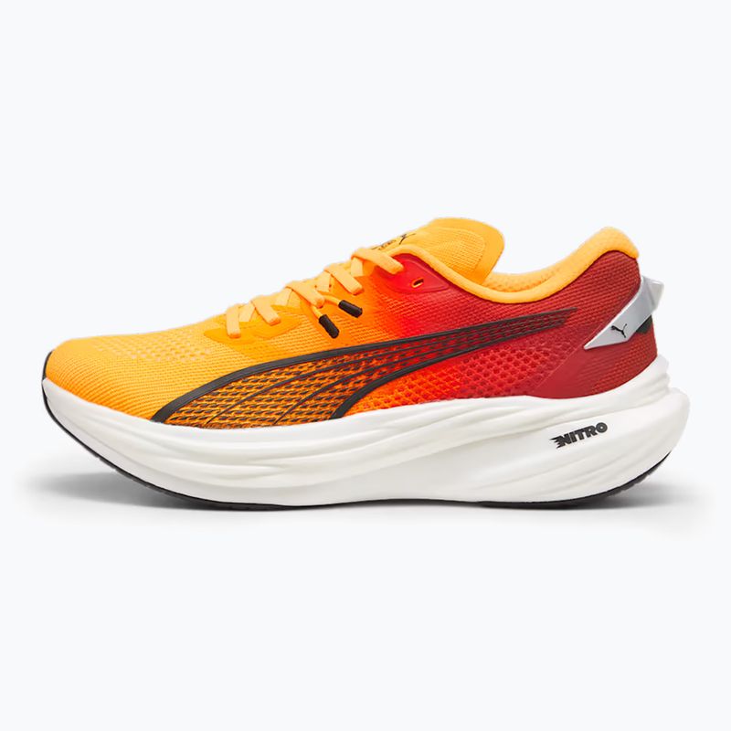 Vyriški bėgimo batai PUMA Deviate Nitro 3 Fade sun stream/sunset glow/puma white 10