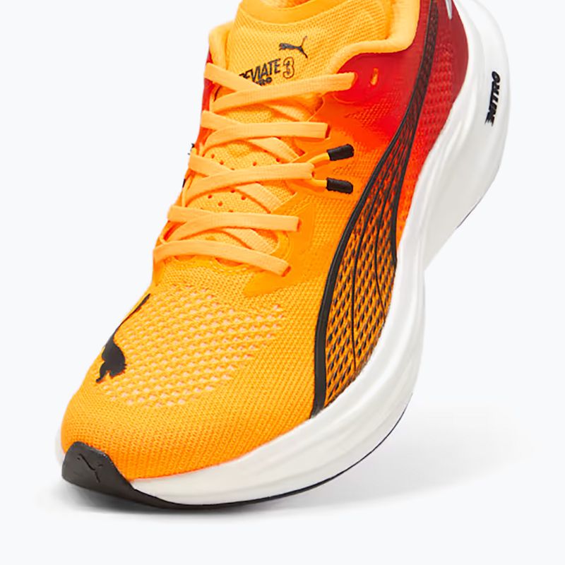 Vyriški bėgimo batai PUMA Deviate Nitro 3 Fade sun stream/sunset glow/puma white 12