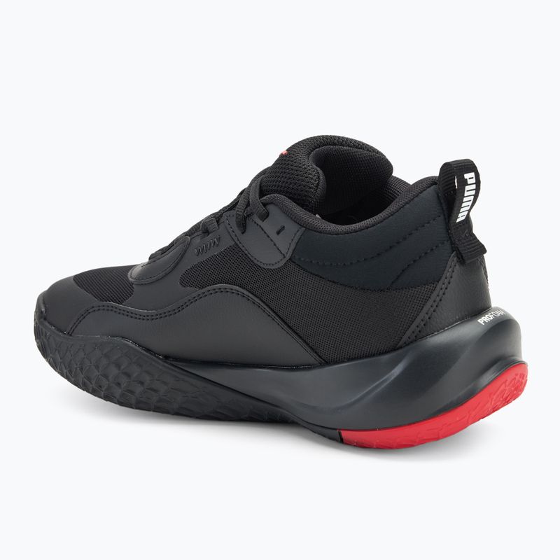 Vaikiški krepšinio batai PUMA Playmaker Pro JR puma black/for all time red 3