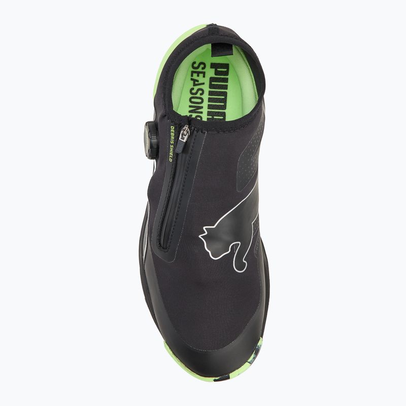 Vyriški bėgimo batai PUMA Voyage Nitro 3 disc black/silver/fizzy apple 5