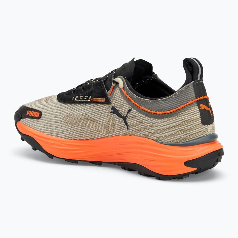 Vyriški bėgimo bateliai PUMA Voyage Nitro 3 Tech desert dust/flame flicker 3