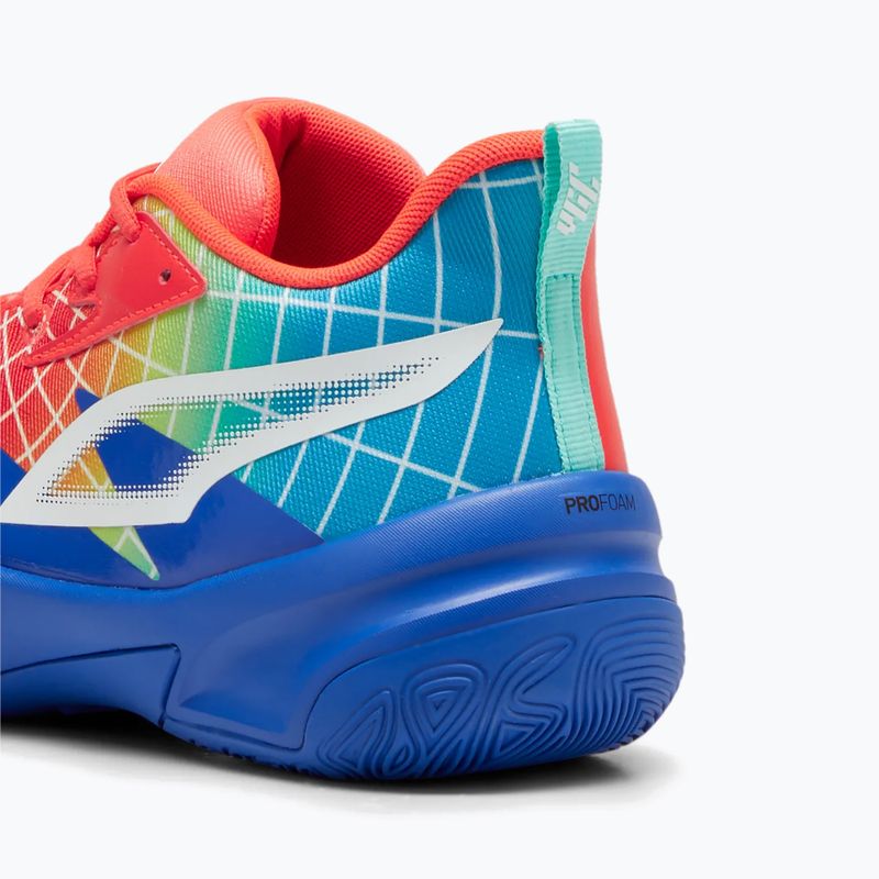 Krepšinio batai męskie PUMA Genetics Marcus Smart royal sapphire/red blast 9