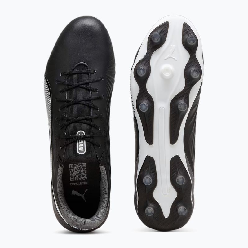 Futbolo batai PUMA King Match FG/AG puma black/puma white/cool dark grey 11