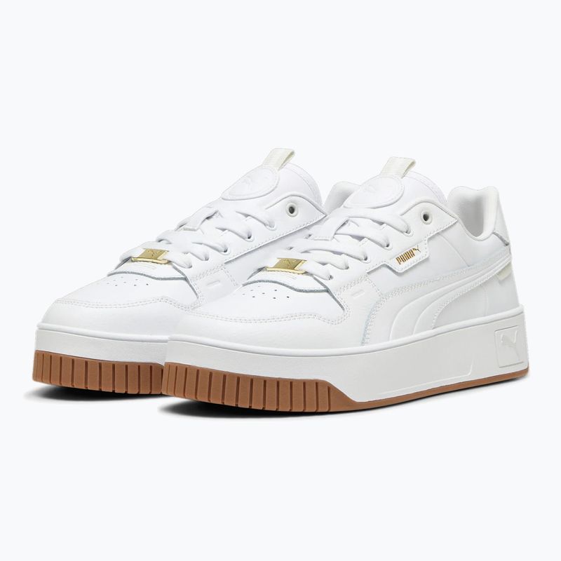 Moteriški batai PUMA Carina Street Lux puma white/puma white/puma gold 9