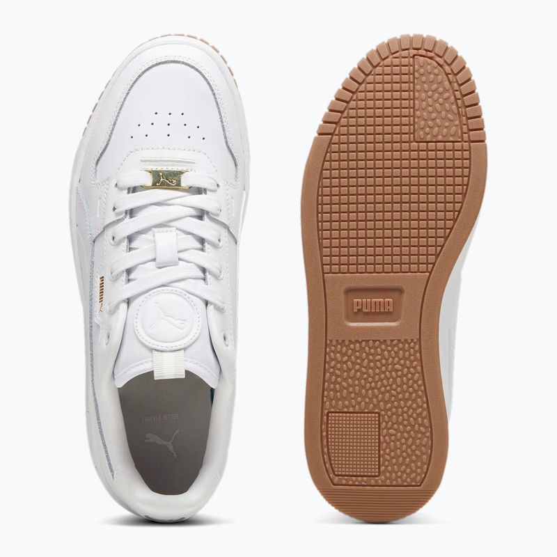 Moteriški batai PUMA Carina Street Lux puma white/puma white/puma gold 10