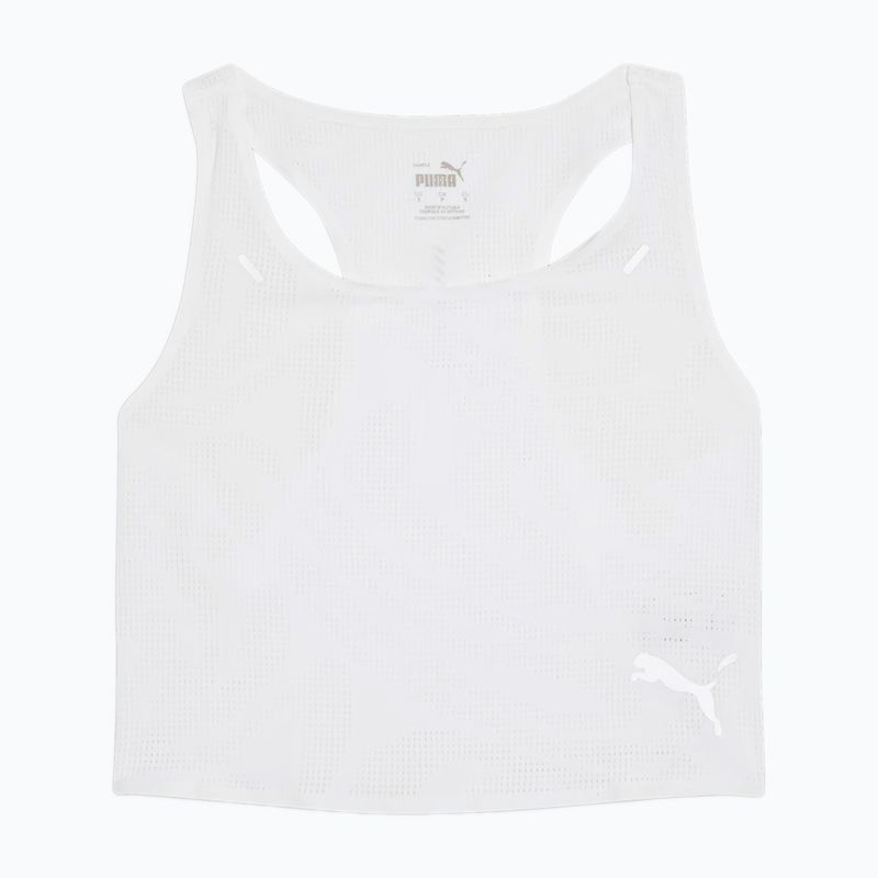 Vyriškas bėgimo tanktopas PUMA Run Ultraspun Singlet puma white/aop