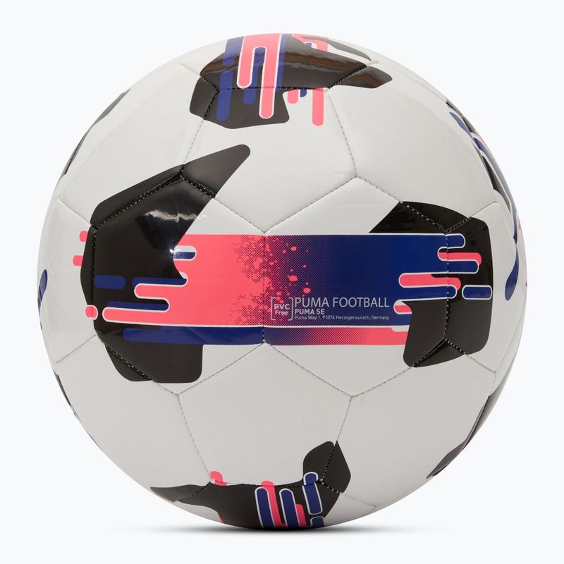 Futbolo kamuolys PUMA Orbita 6 MS puma white/lapis lazuli/sunset glow dydis 5 2